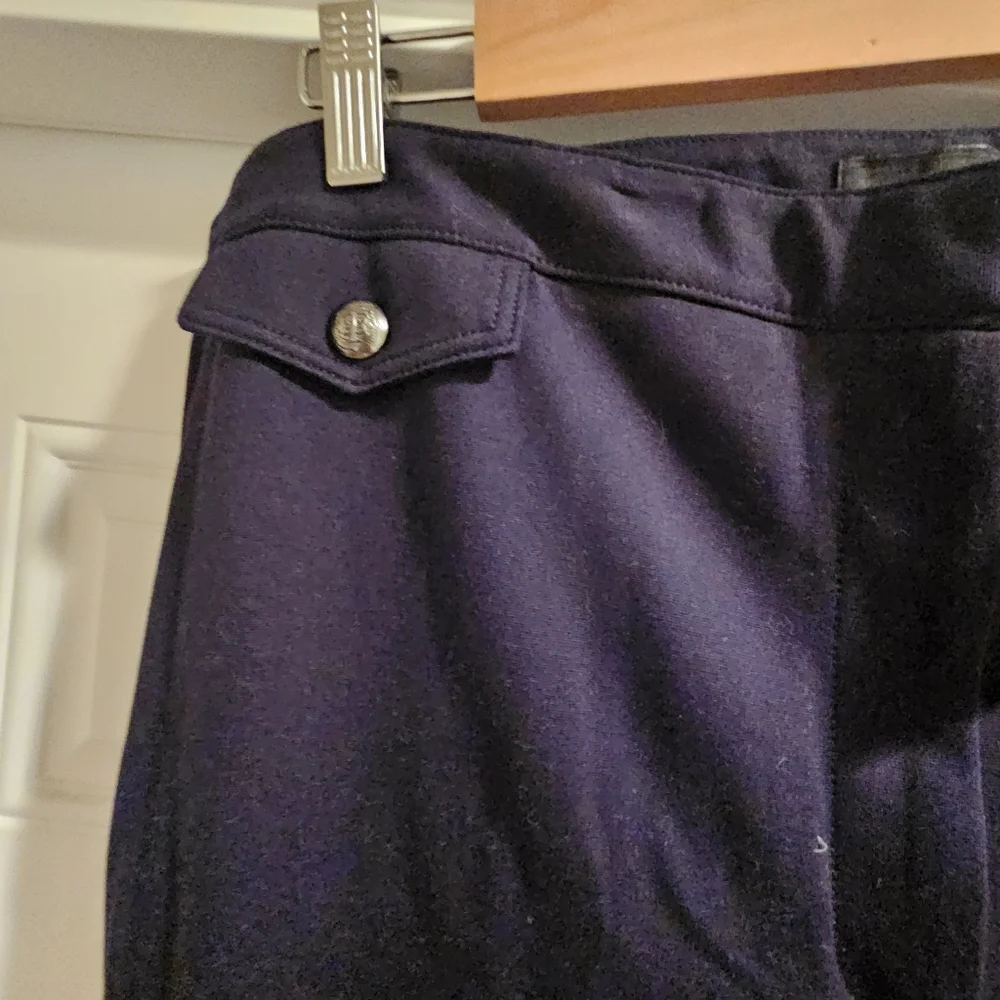NWT Talbots Dark Blue Straight Leg Pants - Picture 2 of 7